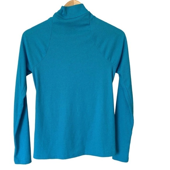 Patagonia 1/2 Zip Capilene 2 Lightweight Base Layer Pullover In Teal, Size Small - Picture 2 of 8